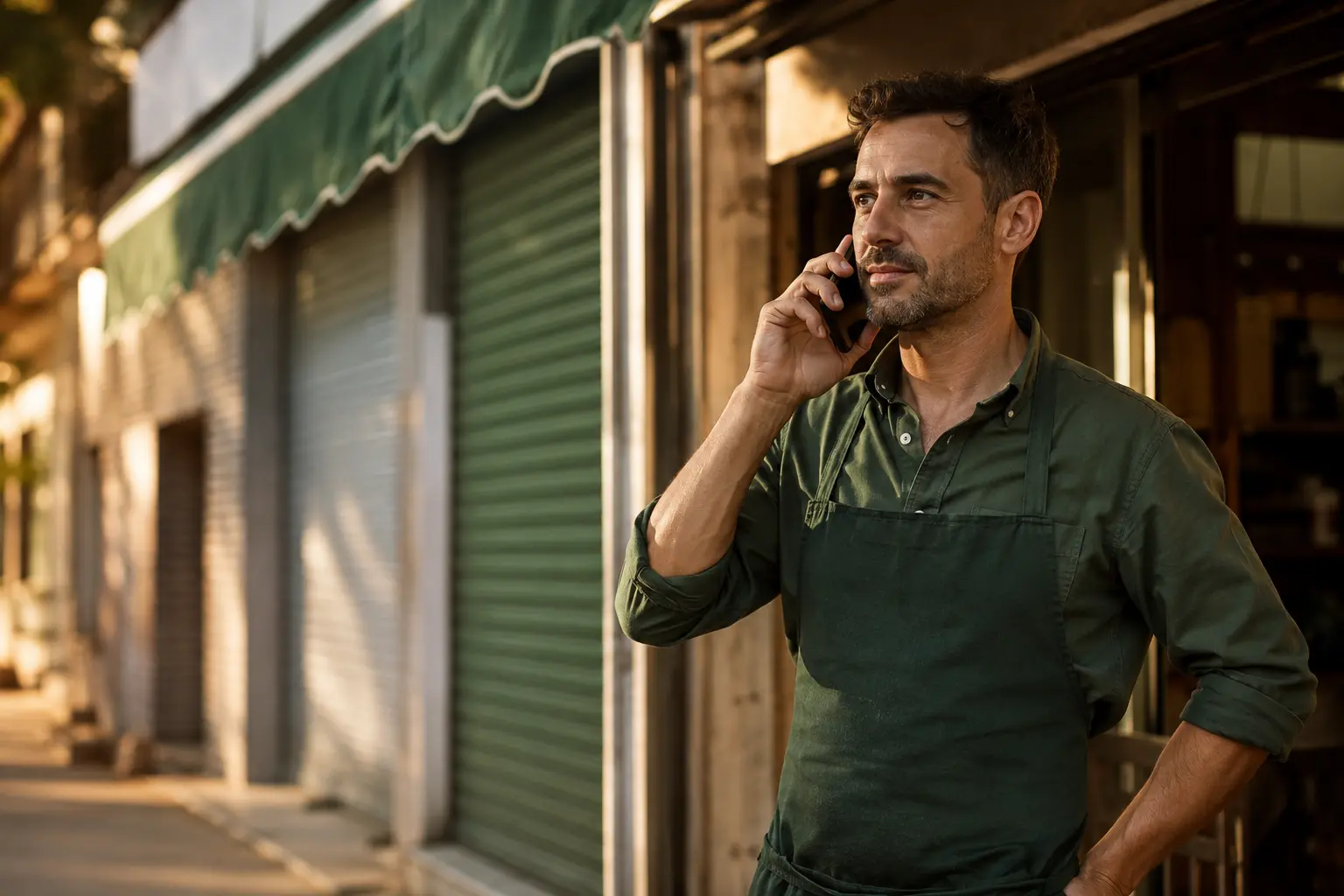 Negocio local de Albacete recibiendo contactos de clientes desde Google